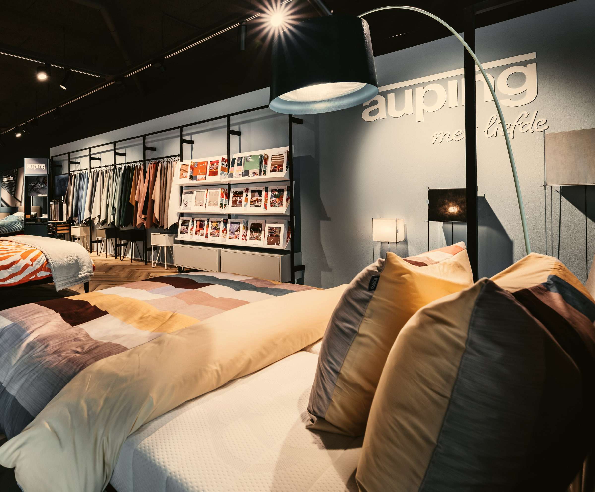 De Auping Studio in de showroom van Wielinga & Tabbers